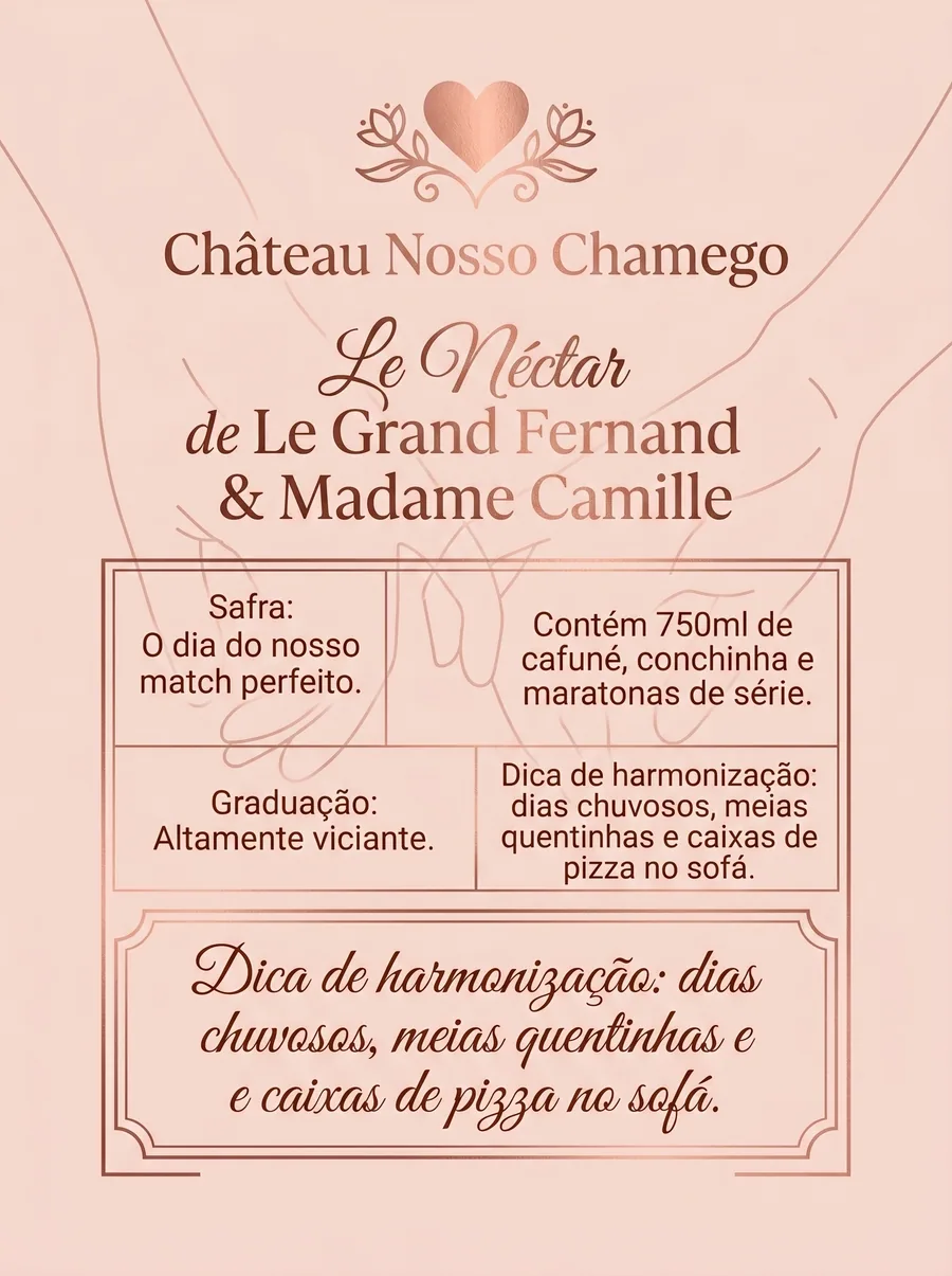 Rótulo Personalizado de Vinho Sommeliart Nº 05